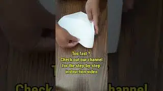 DIY Paper Pot for seed starting | Box origami #shorts