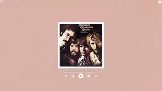 creedence clearwater revival - have you ever seen the rain (sped up & reverb)