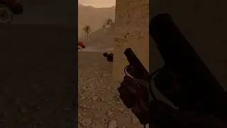 This is why you drop your handgun #onwardvr #quest2 #quest3 #counterstrike2 #vr