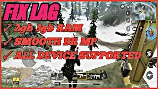 HOW TO FIX LAG LOW END DEVICE CODM | CONFIG FIX LAG