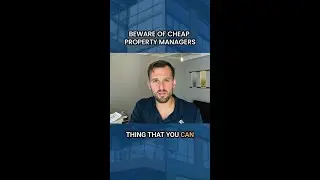 Beware of cheap property managers