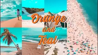 Orange and Teal Preset | TUTORIAL | Lightroom Mobile and PC