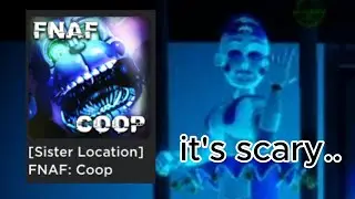 FNAF Coop's Sister Location is horrifying