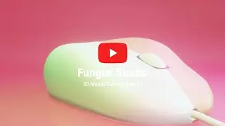 3D Mouse Flat icon Design | Blender 3.4