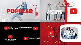 Youtube Intro Pack |After Effect Template Free Download By HM Mazaharul | Free youtube Intro |