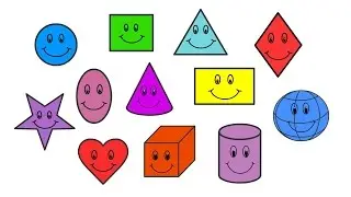 Shapes for kids in English
