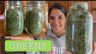 Healthy greens powder / Dehydrating ￼￼