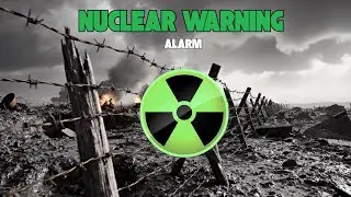 Nuclear Warning Alarm | Extremely Loud Radiation Alert Siren | Scary Emergency Alarm