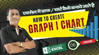 #06 How to Create Graph in Excel | Make a Chart in Excel