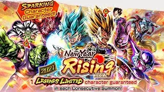 LF CHARACTER GUARANTEED?! SUMMONING ON THE NEW YEAR RISING 2021 BANNER TO END THE YEAR!