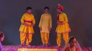 Goverdhan act from Krishna Leela on janmashtami 2024