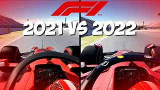 F1 2021 Cars VS F1 2022 Cars!