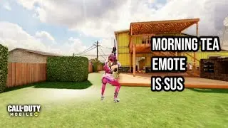 Morning Tea emote is sus   #codm #morningteaemote #callofdutymobile