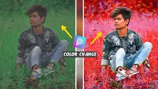 Picsart Editing Background Colour Change || Picsart Moody Orange Editing