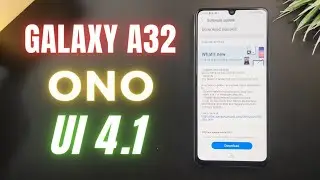 Samsung Galaxy A32 Software Update Latest | One Ui 4.1|
