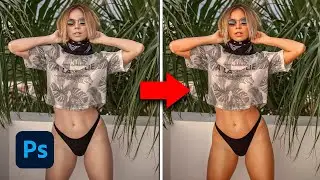 La forma más FÁCIL de cambiar el TONO de PIEL con PHOTOSHOP | Alain Perdomo
