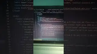I created simple website design with the help of tailwind css 