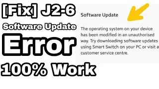 [Fix] Samsung J2-6 Update Error Problem Your Device has been modified ✔