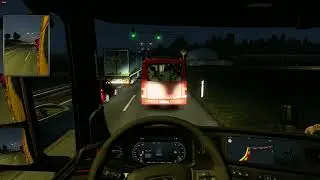 chaos on traffic Euro Truck Simulator 2 v1.47 - MAN TG3 TGX-LOGITECH G27