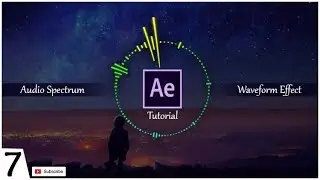 HOW TO CREATE AUDIO SPECTRUM WAVEFORM EFFECT