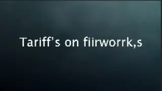 Tariffs on Fireworks