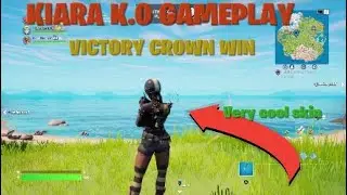 KIARA K.O SKIN GAMEPLAY+BAG OF ESSENTIALS EMOTE.VICTORY CROWN WIN TRIOS
