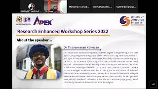 REWS Session by Dr Thava  4th Series 20221221