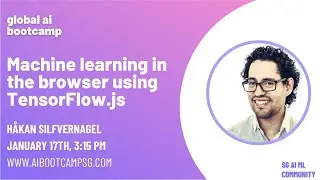 Machine learning in the browser using TensorFlow.js