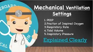 Mechanical Ventilation Basics - PEEP, FiO2, Respiratory Rate, Tidal Volume, Inspiratory Pressure