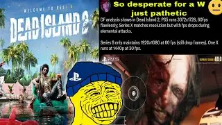 Sony fanboys brags about dead Island 2 running 2 frames higher on PS5 then the Xbox Series X version