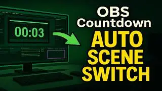 Make Your OBS Studio Countdown Automatically Switch Scenes (No Plugins/Downloads)