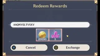 [EXPIRED] 13th October Code (Genshin Impact)