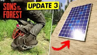 Unicycle, Solar Power, Night Vision & MORE! Sons of the Forest Update