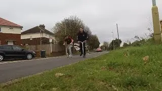 INSANE HILL BOMBS ON SCOOTERS!