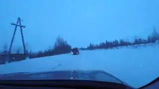 Поездка из поселка Ягодное в Магадан. 500 километров за 4 минуты