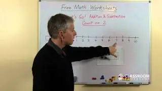 Teacher Math Lesson: Count On 2 Addition Facts