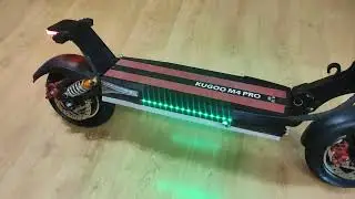 Kugoo m4 pro на покрышках 80/65-6.