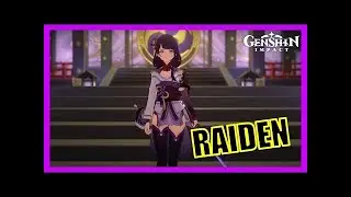 All Raiden Cutscenes (ENG) - Genshin Impact