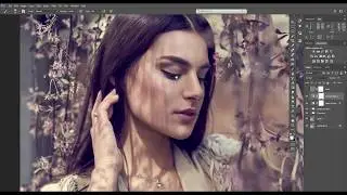 Portrait Retouching Time Lapse