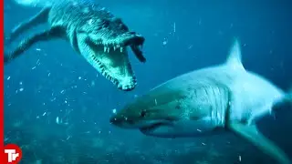 Look What This Crocodile Did When It Ran into a Shark