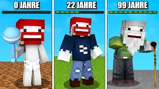 Ich werde 99 JAHRE ALT in Minecraft