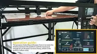 Tronxy Veho 1000 Pro 3D Printer Leveling and loading video tutorial v1 0 20250514