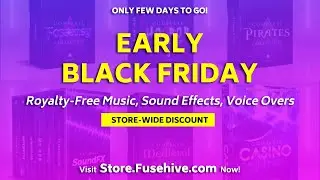 Early Black Friday Royalty-Free Sound Effects Library Downloads for GameDev & YouTube Film Creators
