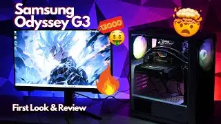 Unboxing the Samsung Odyssey G3 - First Impressions & Overview | Best Budget Monitor 2024 | #monitor