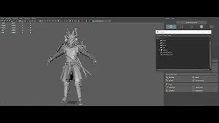 Делаем перса на конкурс от artstation  готовим к запеканию карт