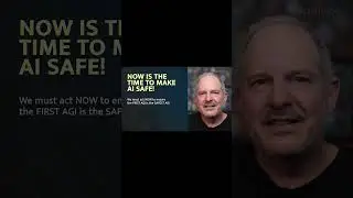 Now is the time to make AI safe!  #agi #ai #artificialintelligence