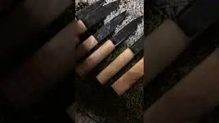 Якутский нож сталь 95х18 рукоять сувель берёзы на чопиках