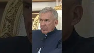 Бердымухамедов встретил президента Татарстана 