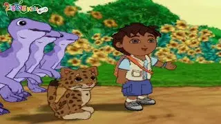 Go Diego Go! Great Dinosaur Rescue | Flowers to Orodromeus | Episode 9 | ZigZag Kids HD