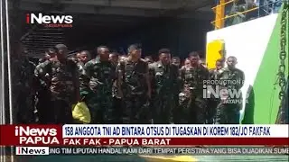 I NEWS PAPUA - 158 ANGGOTA TNI AD BINTARA OTSUS DI TUGASKAN DI KOREM 182/JO FAKFAK